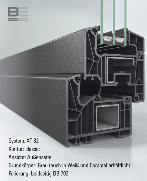 XT 82 TopAlu Пластиковые окна 