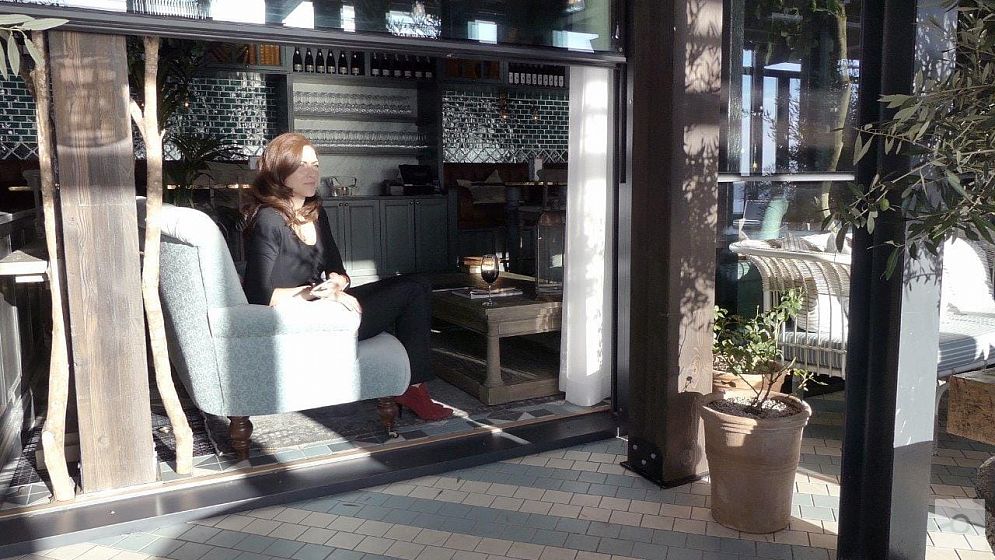 Вертикальные раздвижные двери Panora View Systems от Libart