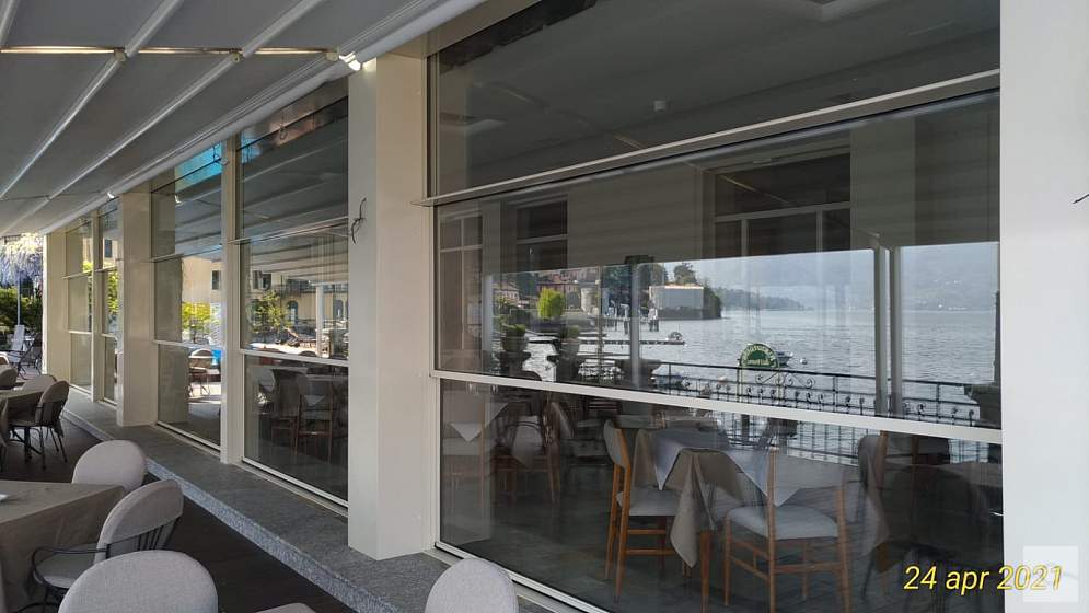 Вертикальные раздвижные двери Panora View Systems от Libart