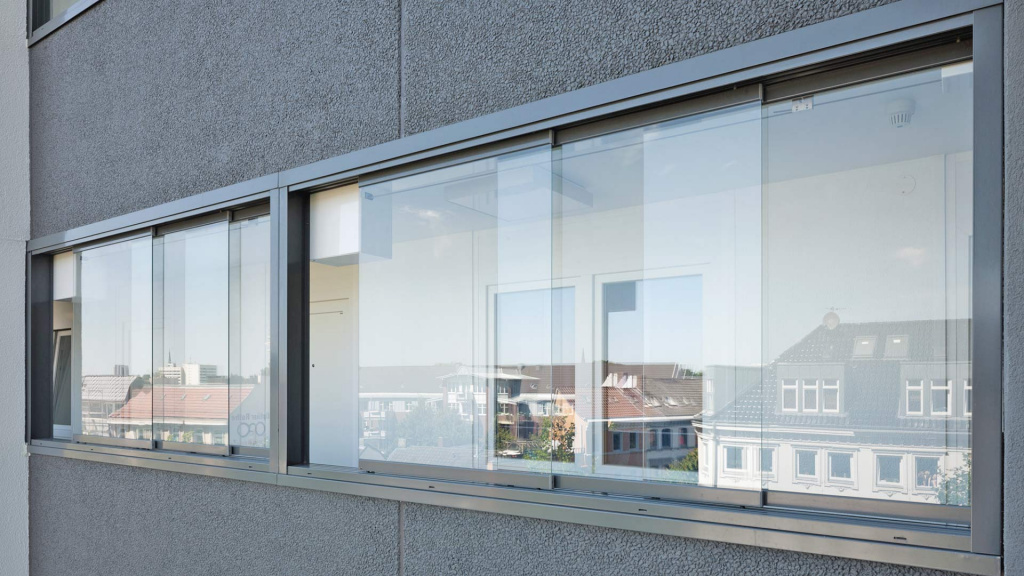 Остекление проходов