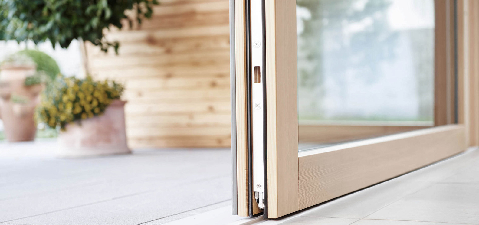 Двухколейная система подъема и скольжения из дерева/алюминия SL 179