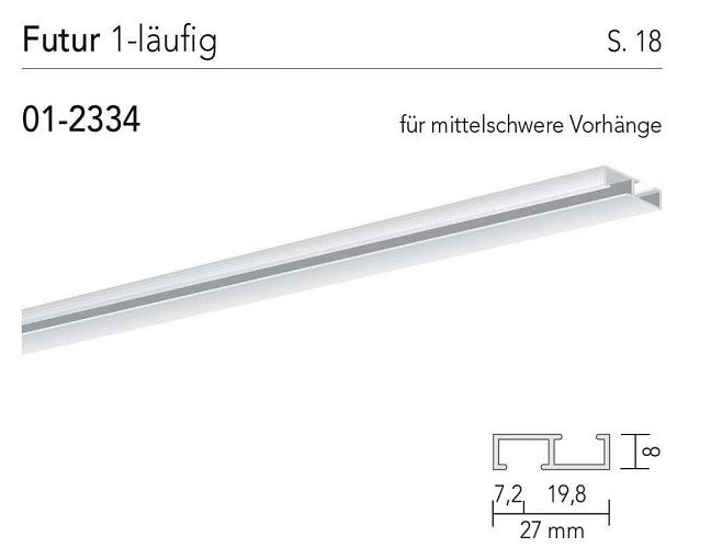 Карниз FUTUR 2334