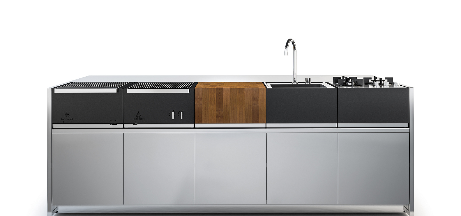 KITCHEN ISLAND FRAMES STAINLESS STEEL